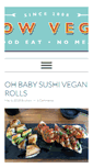 Mobile Screenshot of chowvegan.com